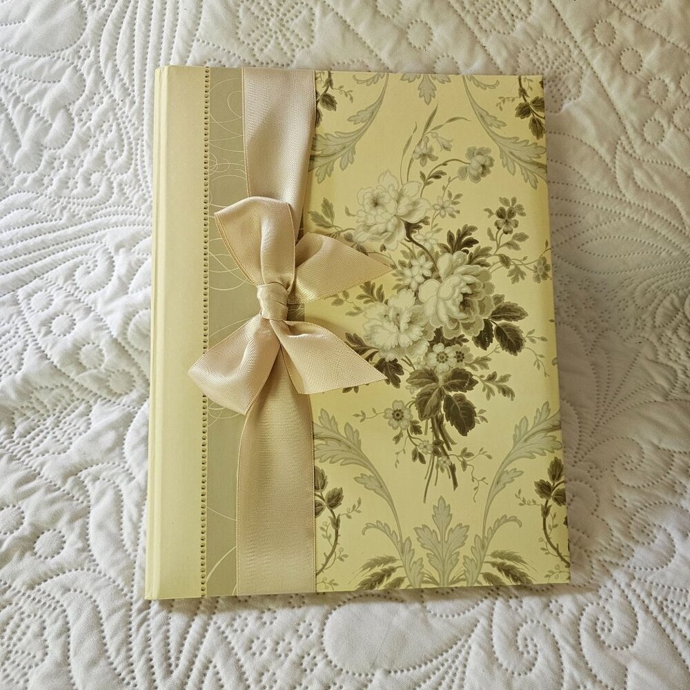 Vintage Anna Griffin Wedding Memory Book By C.R. Gibson Decorative Pages - Picture 1 of 16